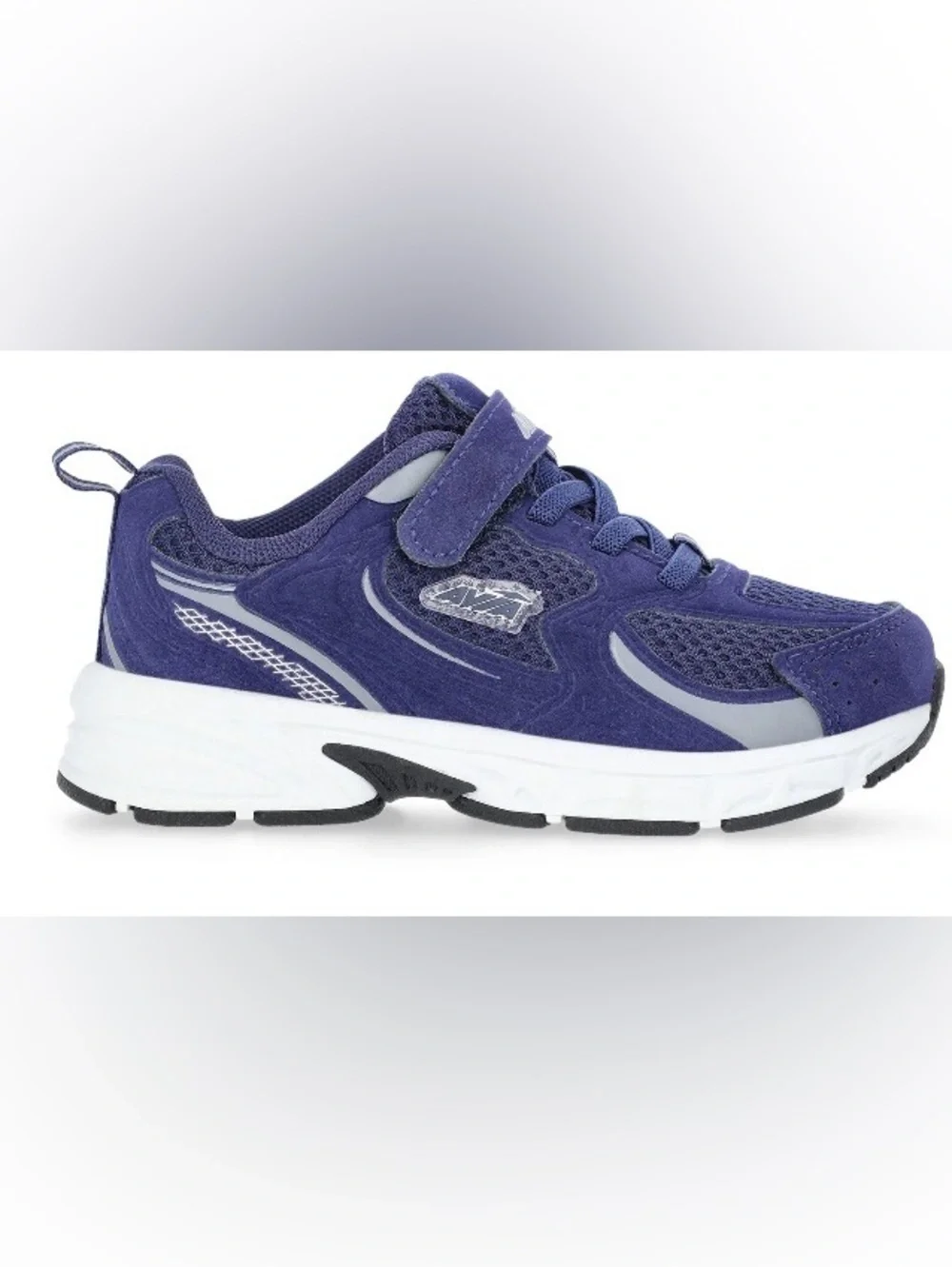 Avia 5000 Toddler Unisex Chunky Trainer Sneakers - Navy/Silver Size 10